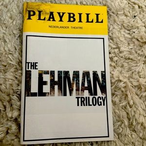 Playbill from the Broadway show The Lehman Trilogy
